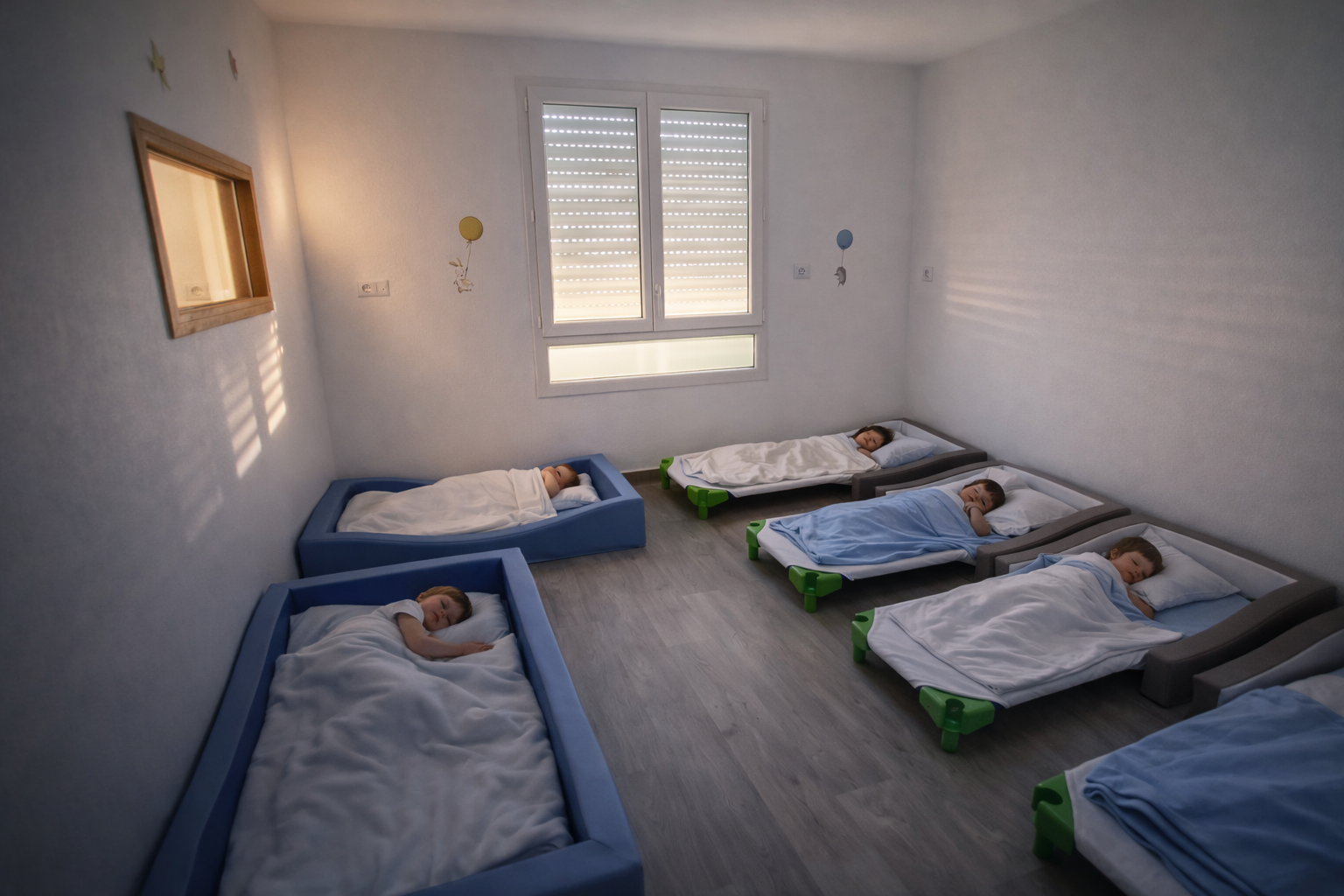 Sieste à la micro-crèche Les P'tits Vikings